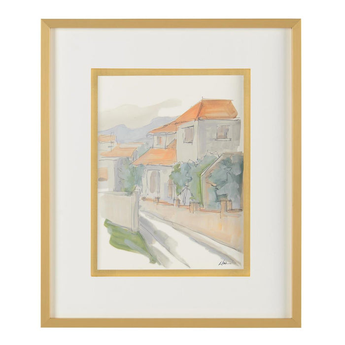 John Richard Jackie Ellens' Street Scene III Wall Art