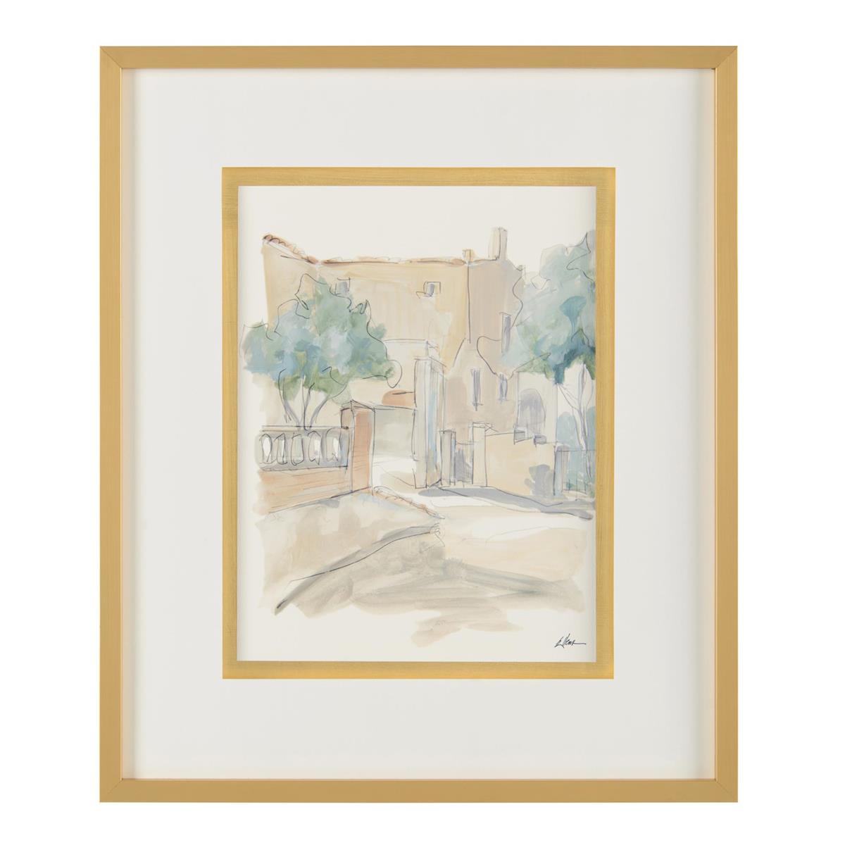 John Richard Jackie Ellens' Street Scene IV Wall Art