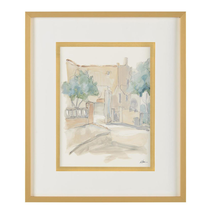 John Richard Jackie Ellens' Street Scene IV Wall Art