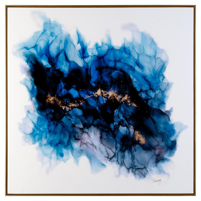 John Richard Kristen Binning's Blue Luster Wall Art