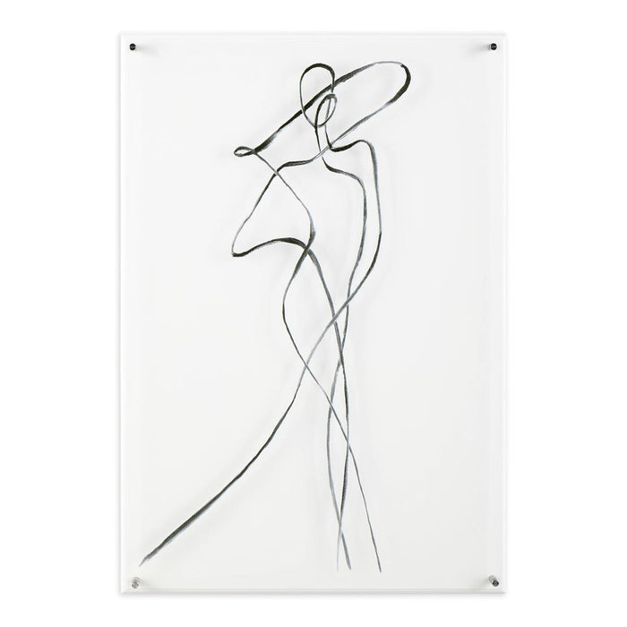 John Richard Lines in Fashion I Wall Art