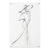 John Richard Lines in Fashion I Wall Art