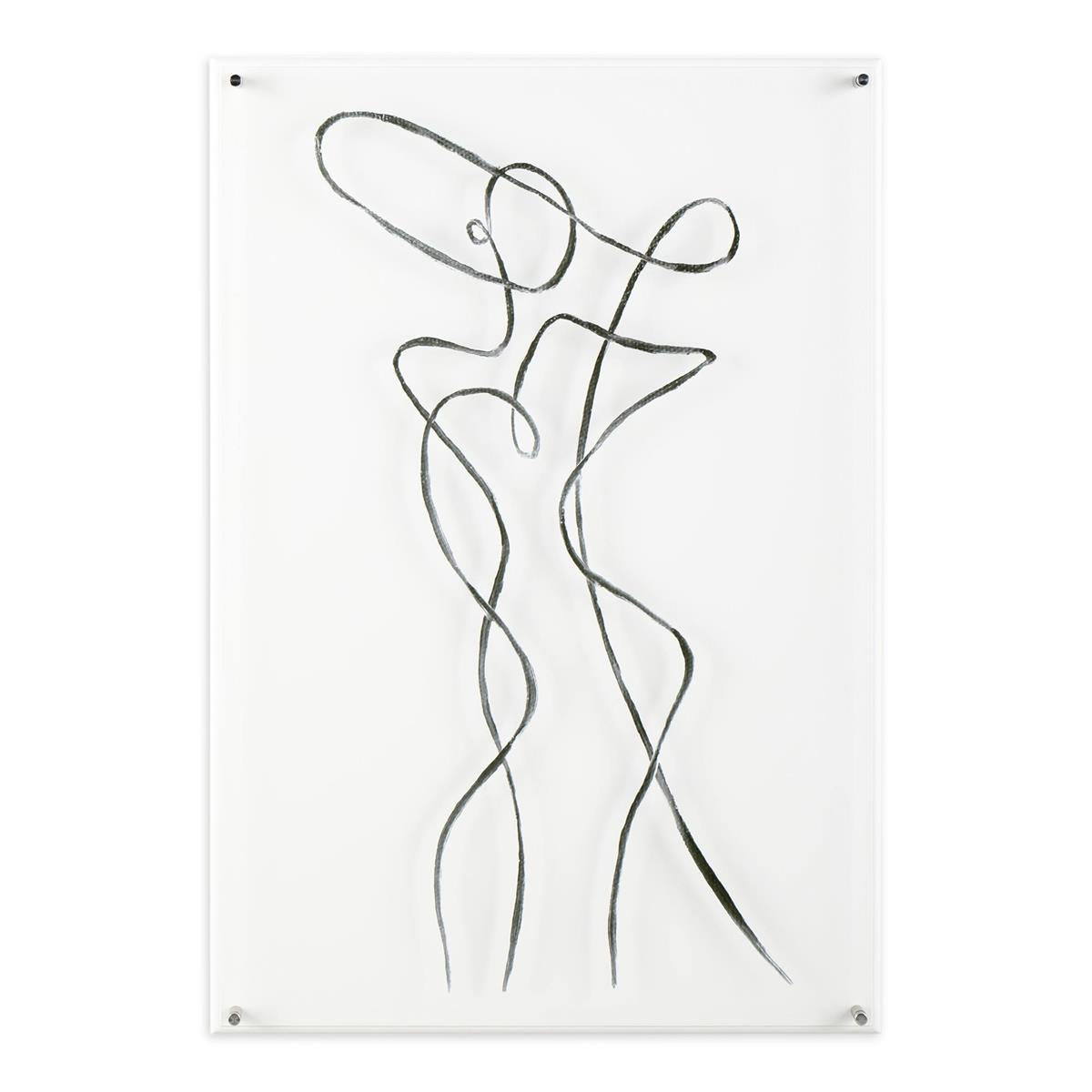John Richard Lines in Fashion III Wall Art