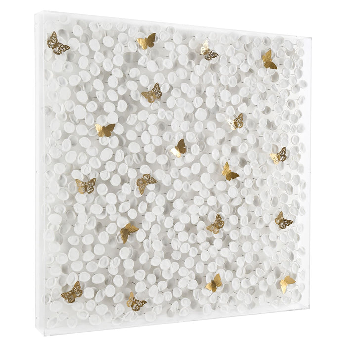 John Richard Petals and Butterflies Wall Art