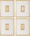 John Richard Decor Gold Selenite I
