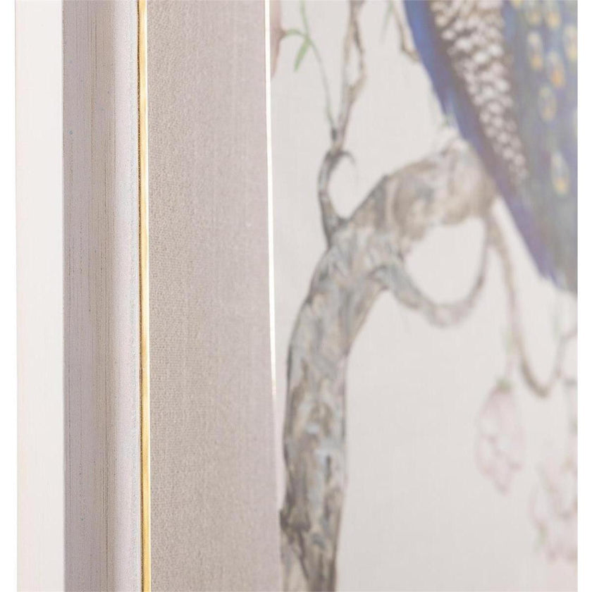 John Richard Decor Tim O'Toole's Peacock and Blossoms I