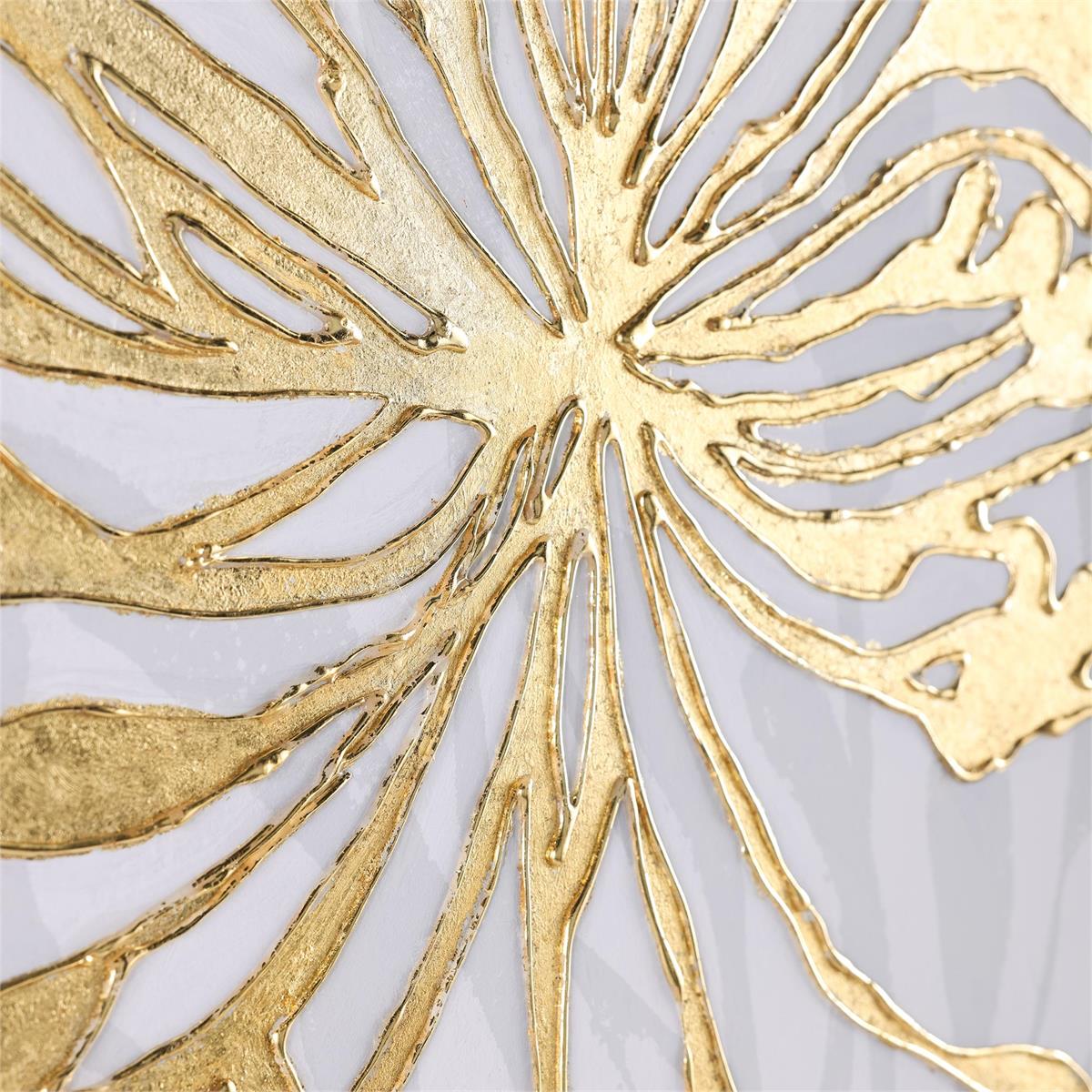 John Richard Decor Annie Warrens Golden Gilt Bloom II