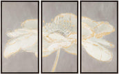 John Richard Decor Linda Wood's Moon Daisy Triptych