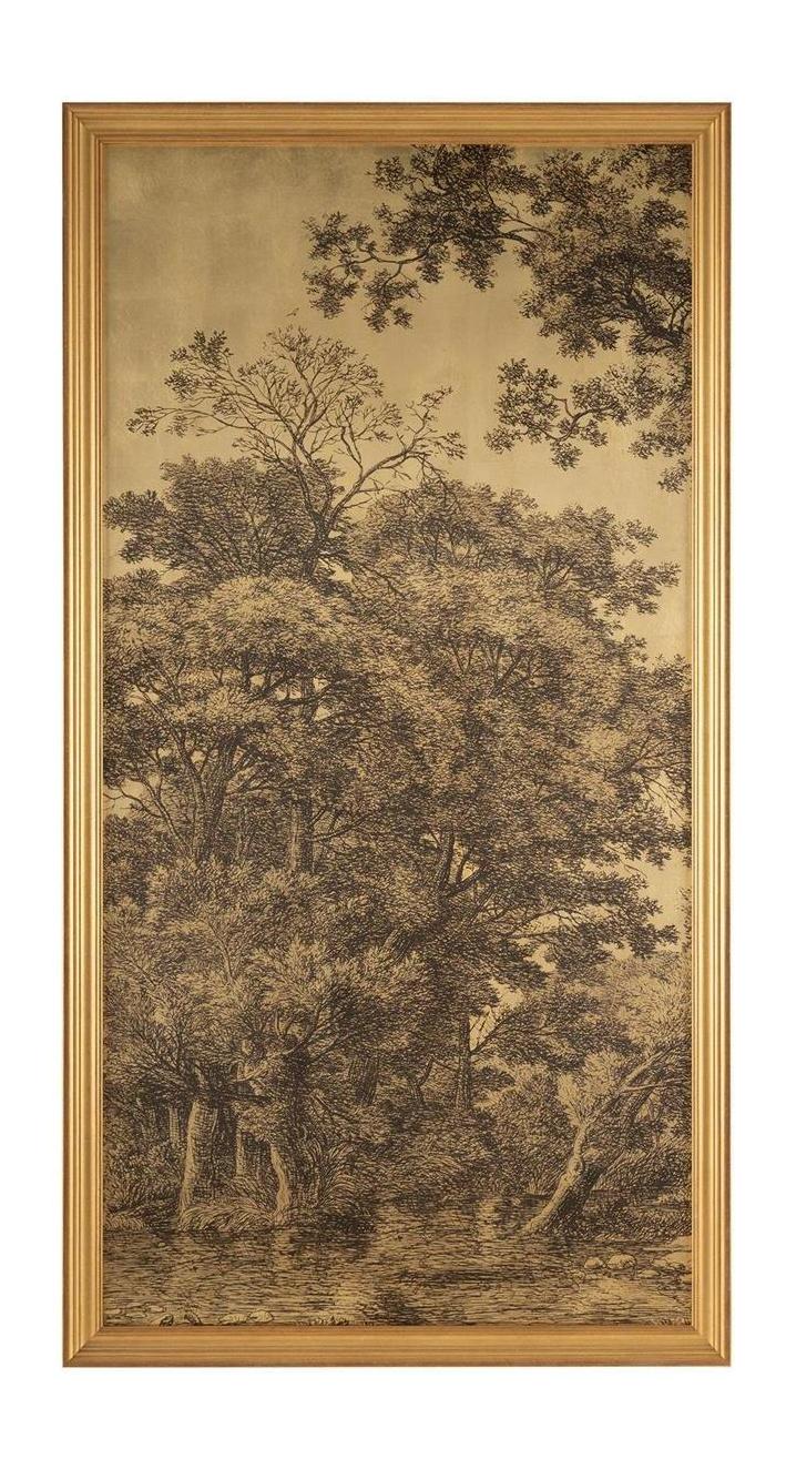 John Richard Decor Maria Mendez's Golden Landscape I