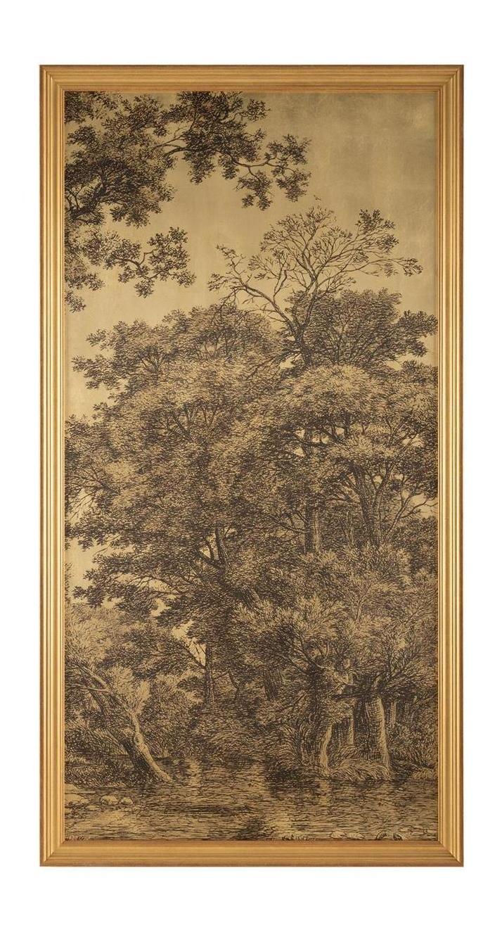 John Richard Decor Maria Mendez's Golden Landscape II
