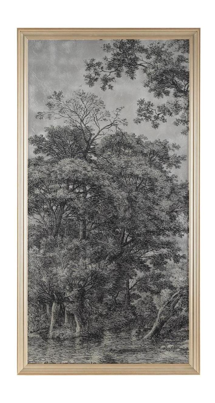 John Richard Decor Maria Mendez's Silver Landscape I