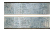 John Richard Decor Debra Ferrari's Unfolding No. 1-2 Diptych