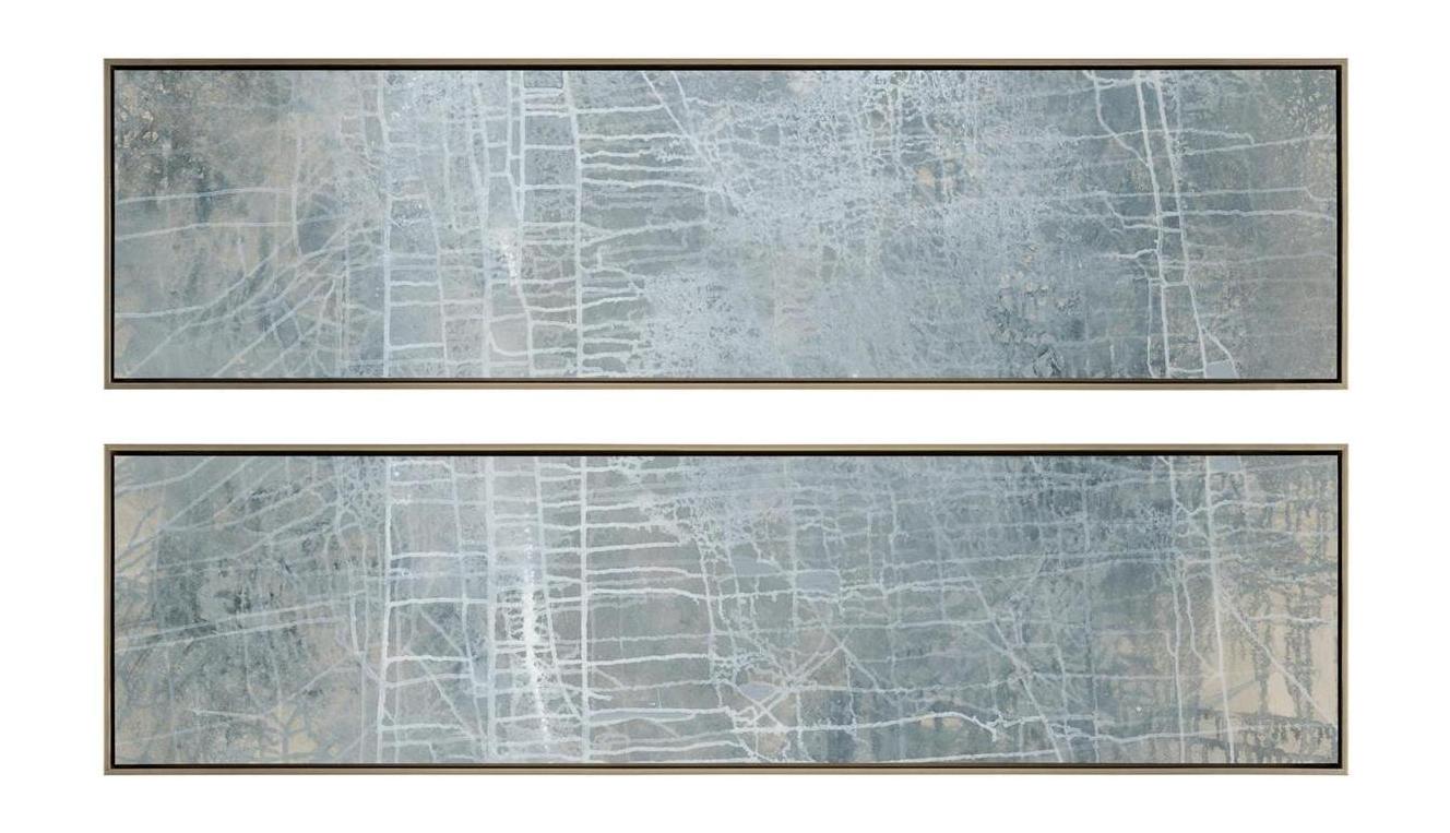 John Richard Decor Debra Ferrari's Unfolding No. 1-2 Diptych
