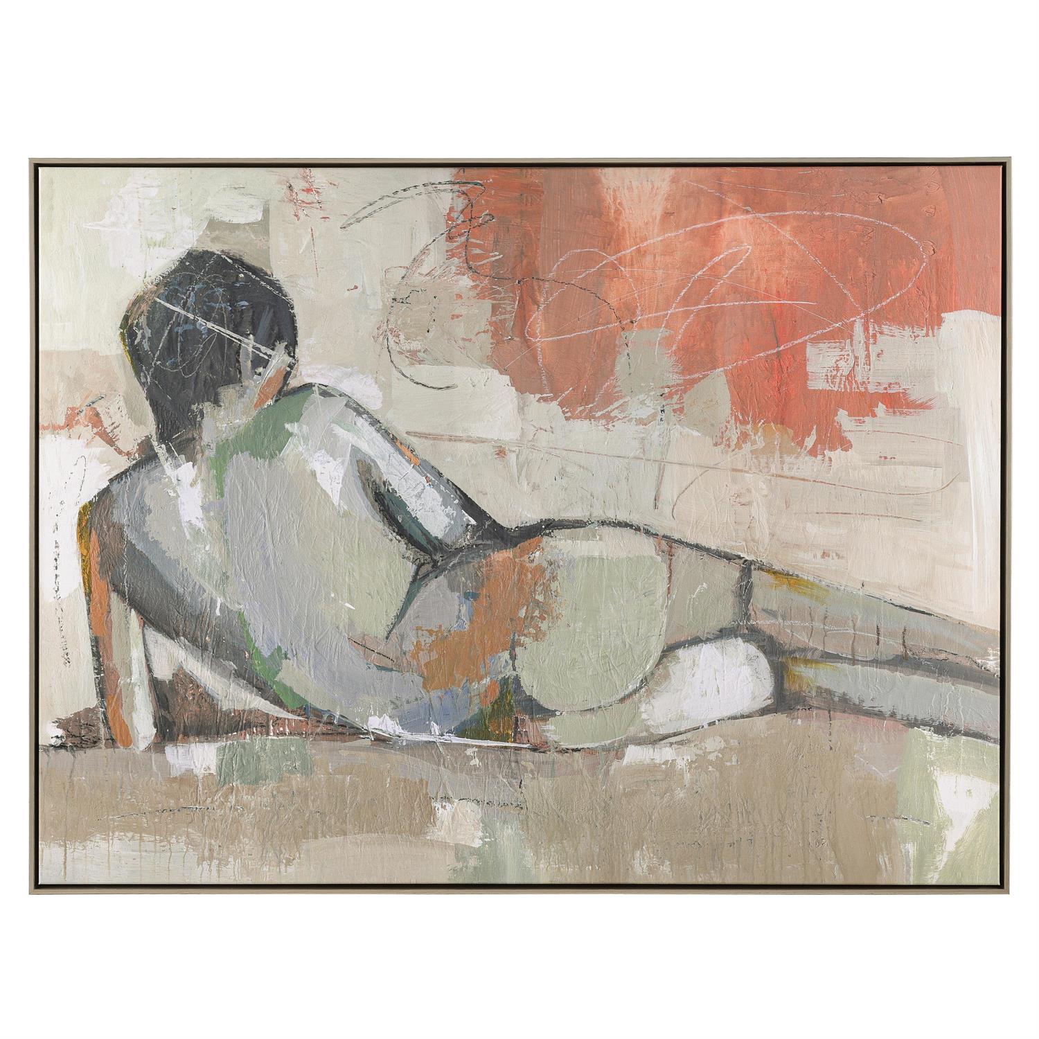 John Richard Donna Weathers' Nude in Coral
