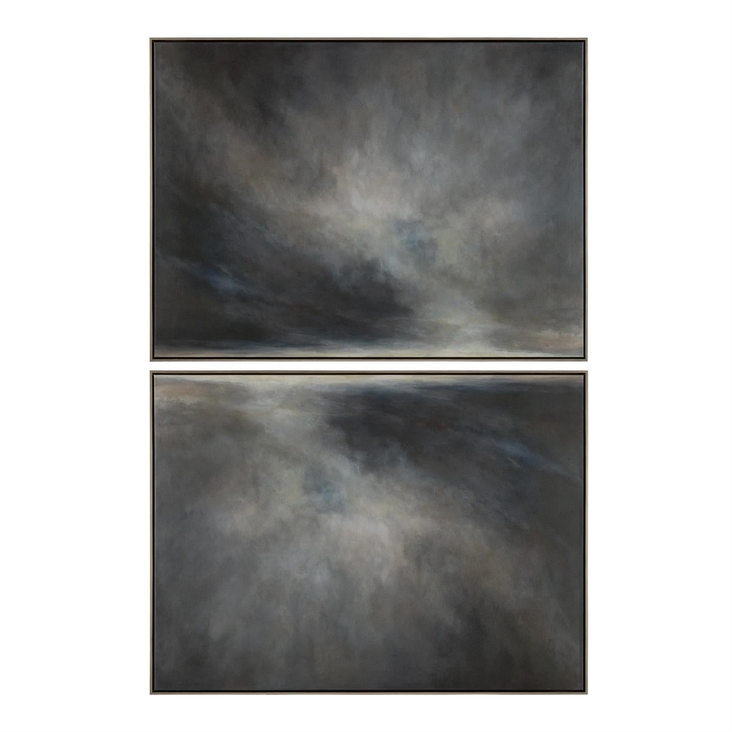 John Richard Debra Ferrari's Big Sky No. 1-2 Diptych