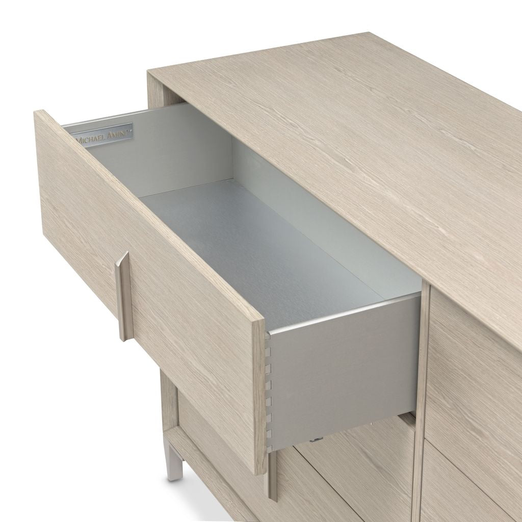 Michael Amini Lotus Bay Small Dresser - Sand