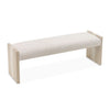 Michael Amini Lotus Bay Bench - Sand