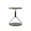 Century Furniture Compositions Drinks Table with Glass Top