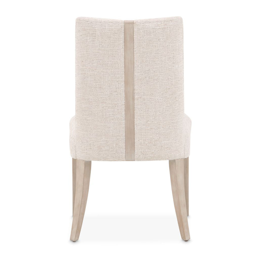 Michael Amini Lotus Bay Dining Side Chair - Sand - Set of 2