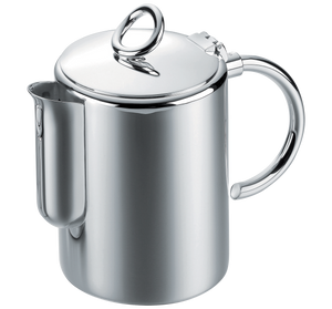 Christofle Vertigo Silver Plated 6-Cup Hot Beverage Jug 0.75 L