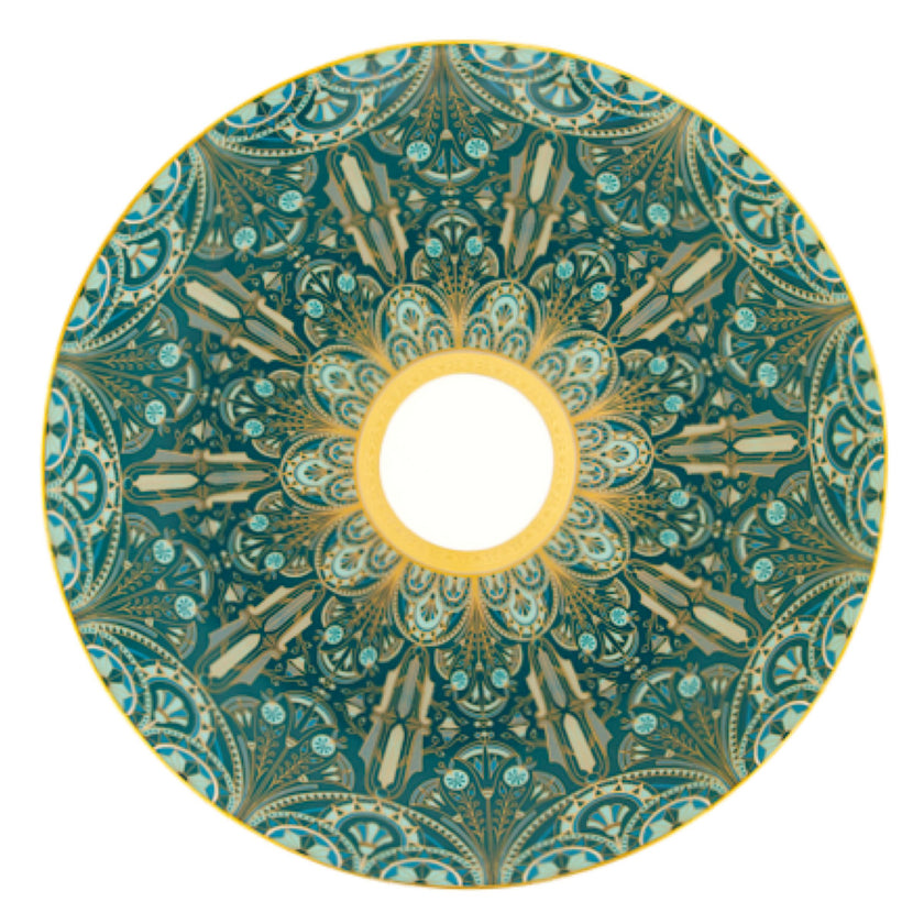 Haviland Reves Du Nil Underplate - Gold