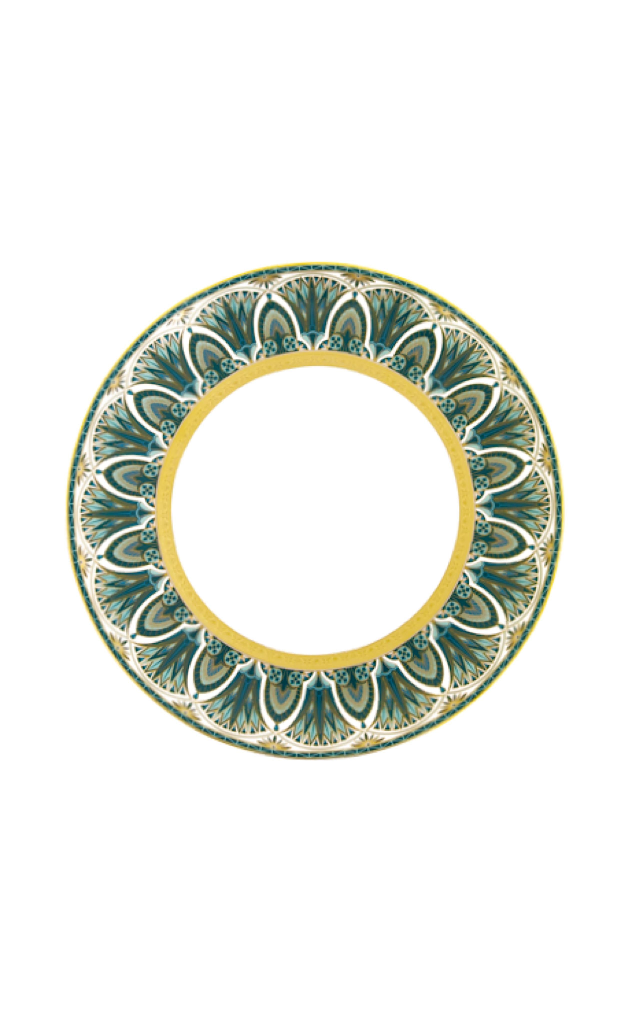 Haviland Reves Du Nil Large Dinner Plate - Gold