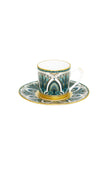 Haviland Reves Du Nil Coffee Cup and Saucer - Gold