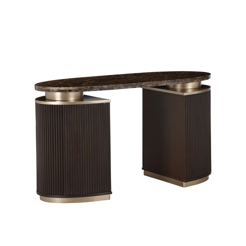 Michael Amini West Kensington Vanity - Medium Espresso