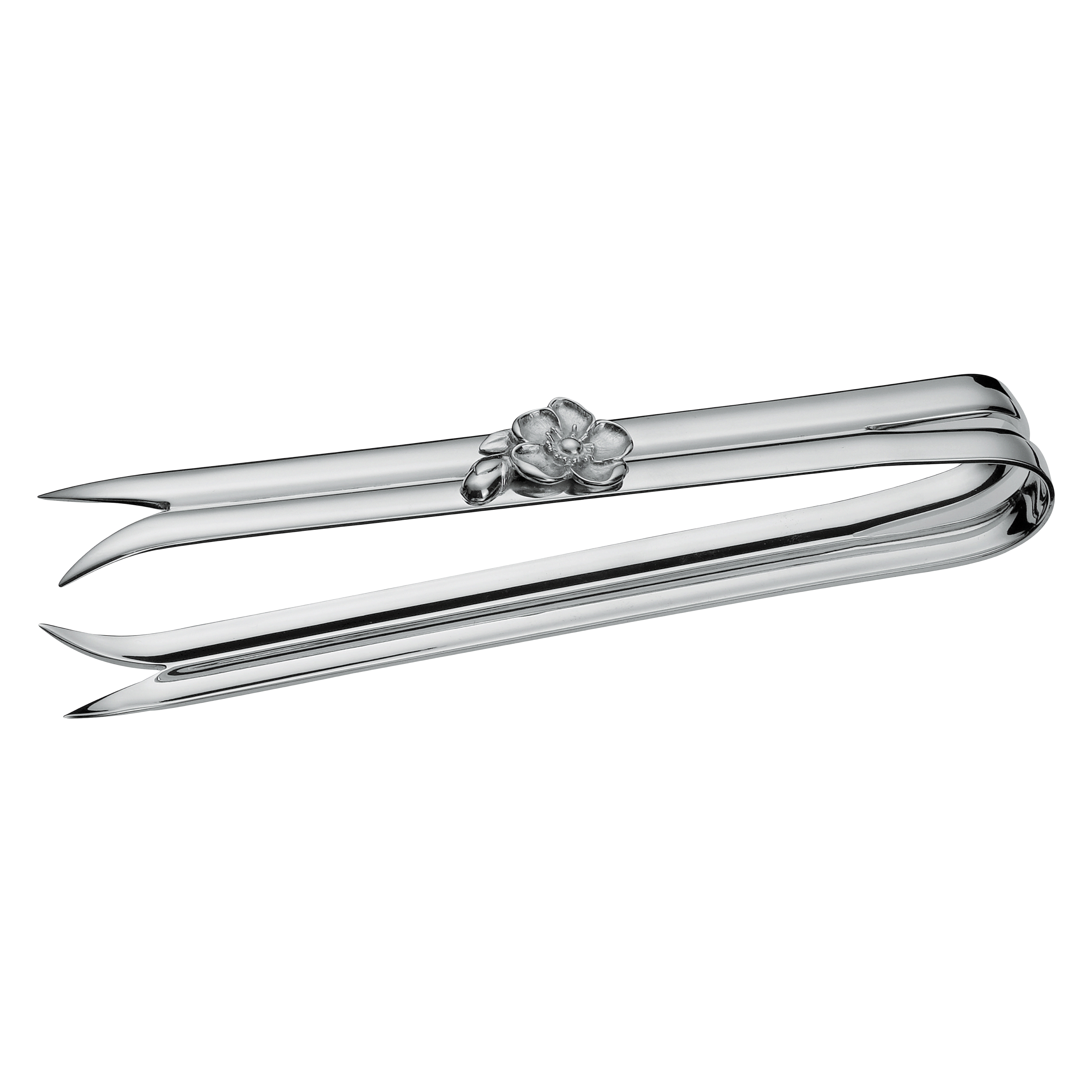 Christofle Anémone Silver Plated Ice Tong