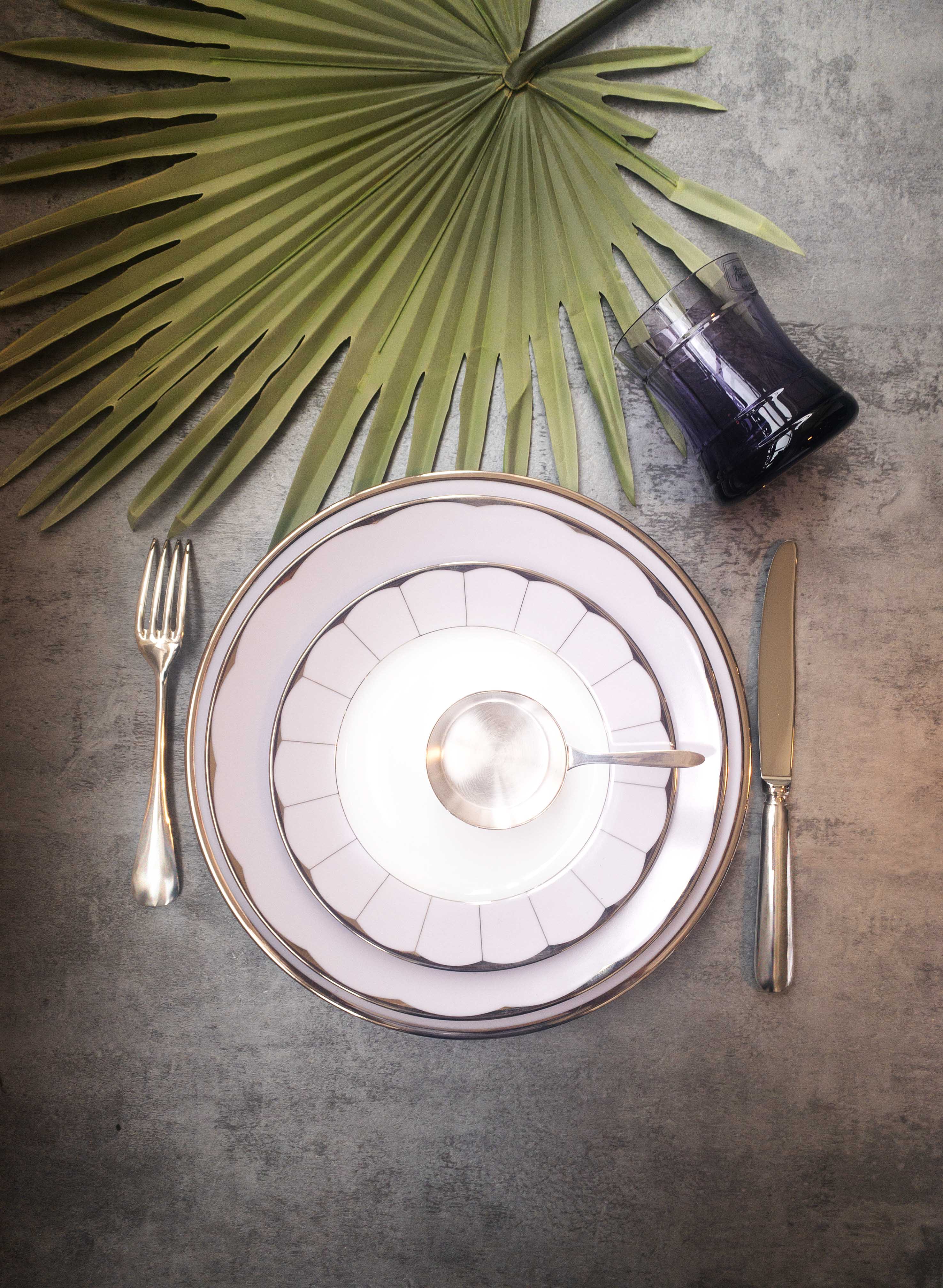 Haviland Illusion Coffeepot - Lavender Platinum