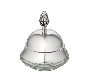 Christofle Malmaison Silver Plated Individual Butter Dish