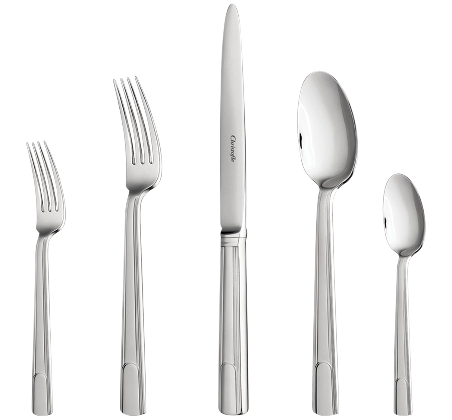 Christofle Hudson Stainless Steel 5-Piece Place Setting