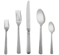 Christofle Osiris 5-Piece Stainless Steel Flatware Set