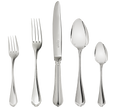 Christofle Spatours Silver Plated 5-Piece Place Setting
