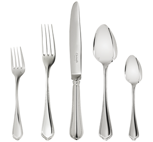 Christofle Spatours Silver Plated 5-Piece Place Setting