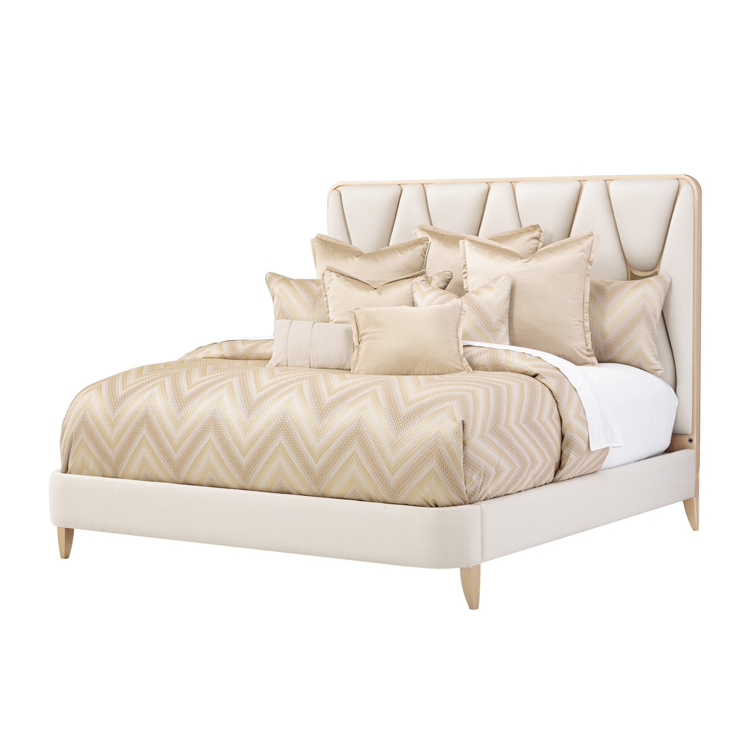 Michael Amini Infinity Duvet Set - Gold