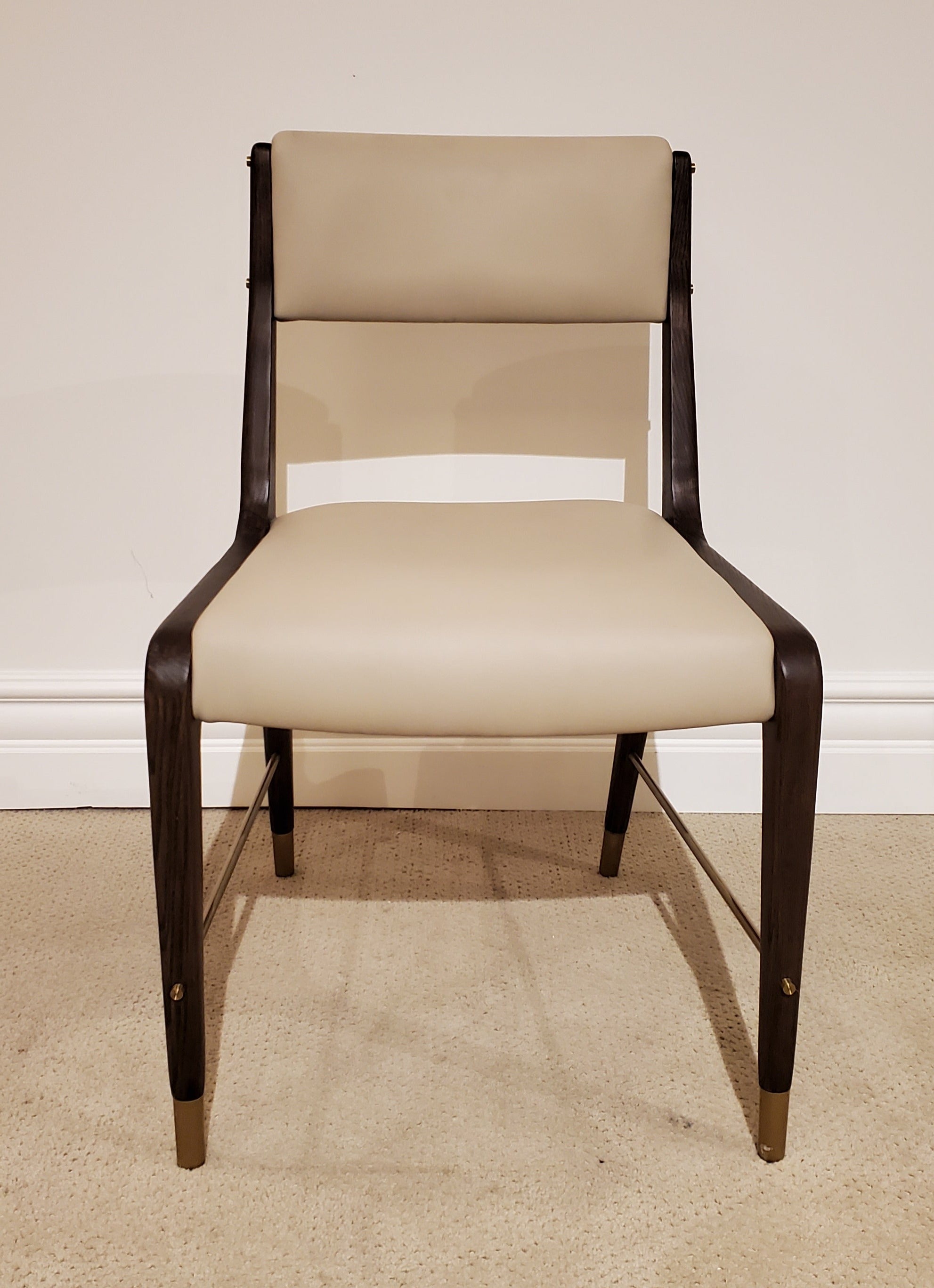 Interlude Tate Chair Cream Floor Sample