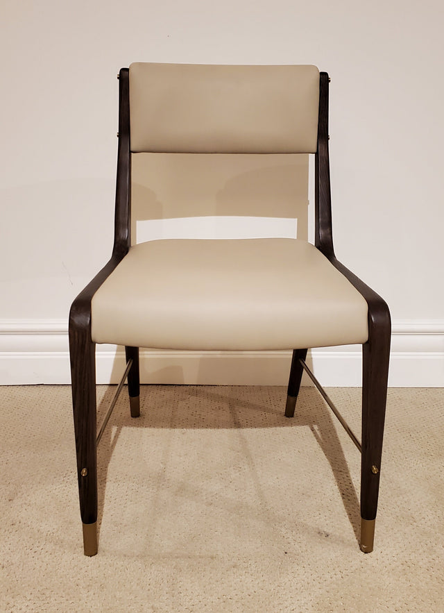 Interlude Tate Chair Cream Floor Sample