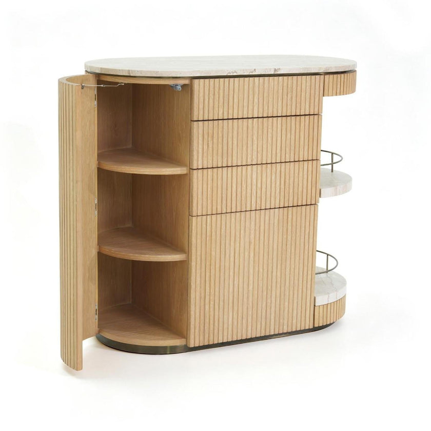 Interlude Alma Bar Cabinet