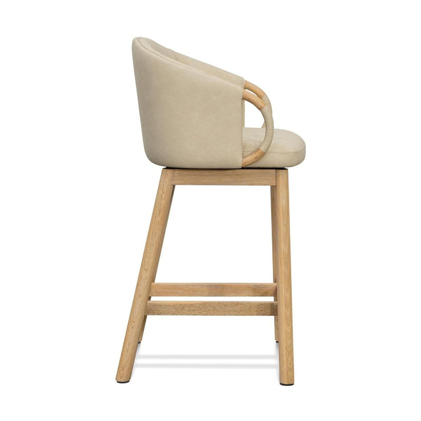 Interlude Archer Swivel Counter Stool
