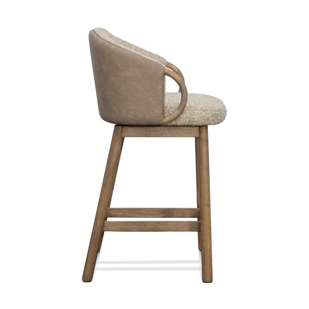 Interlude Archer Swivel Counter Stool