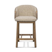 Interlude Archer Swivel Counter Stool