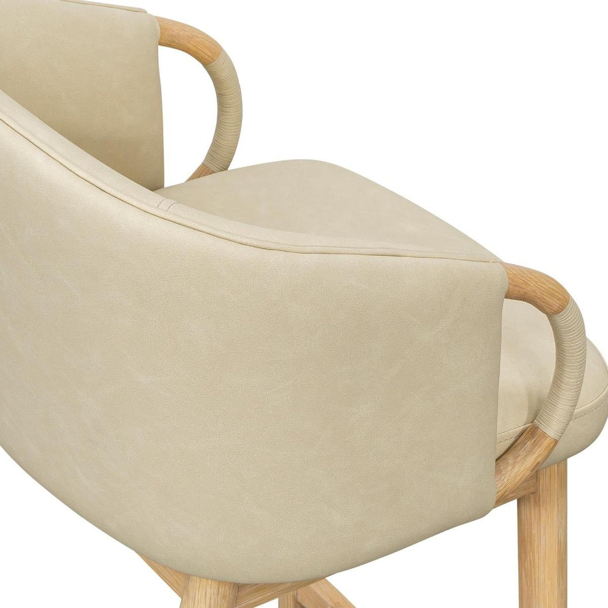 Interlude Archer Swivel Counter Stool