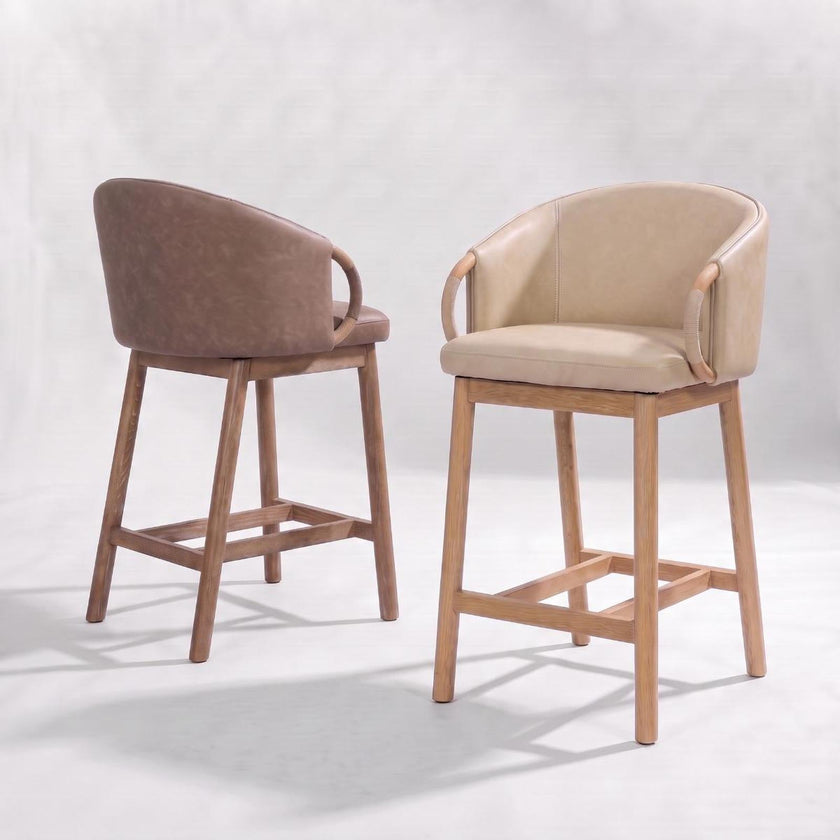 Interlude Archer Swivel Counter Stool