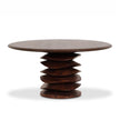 Interlude Ariele Round Dining Table Large
