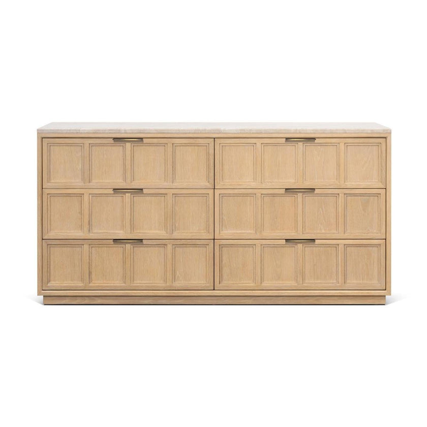 Interlude Bridgehampton 6 Drawer Dresser