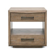 Interlude Claude 2 Drawer Bedside Chest