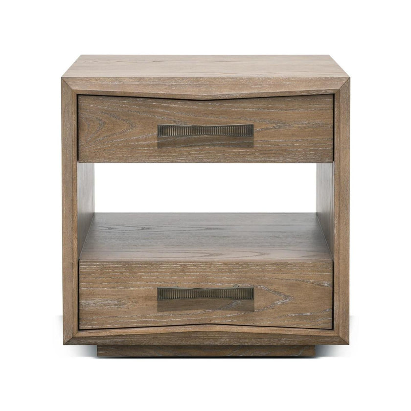 Interlude Claude 2 Drawer Bedside Chest