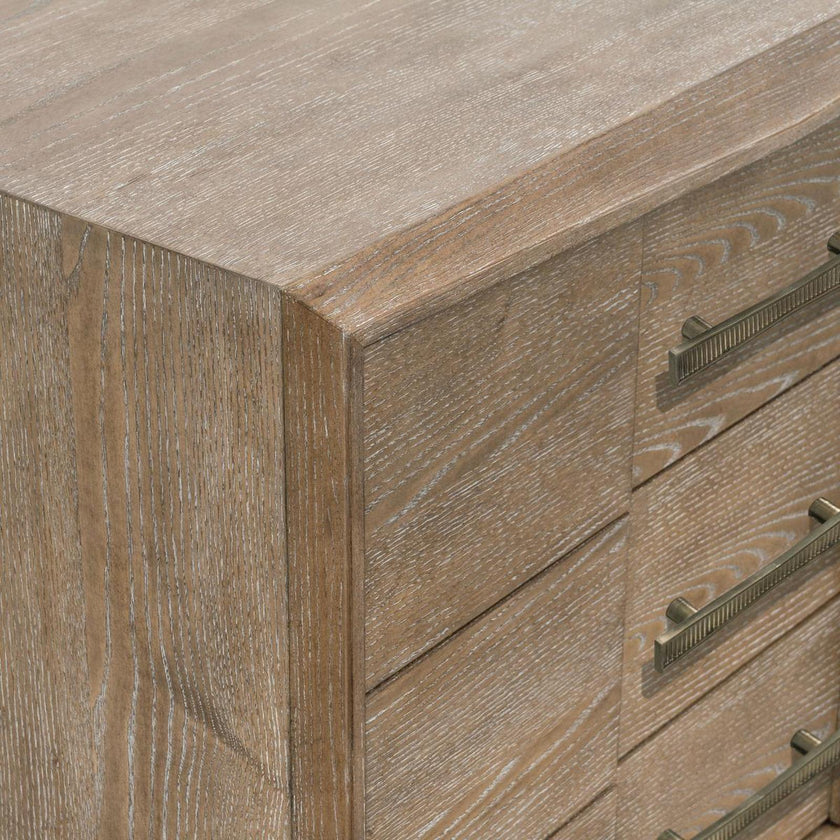 Interlude Claude 3 Drawer Bedside