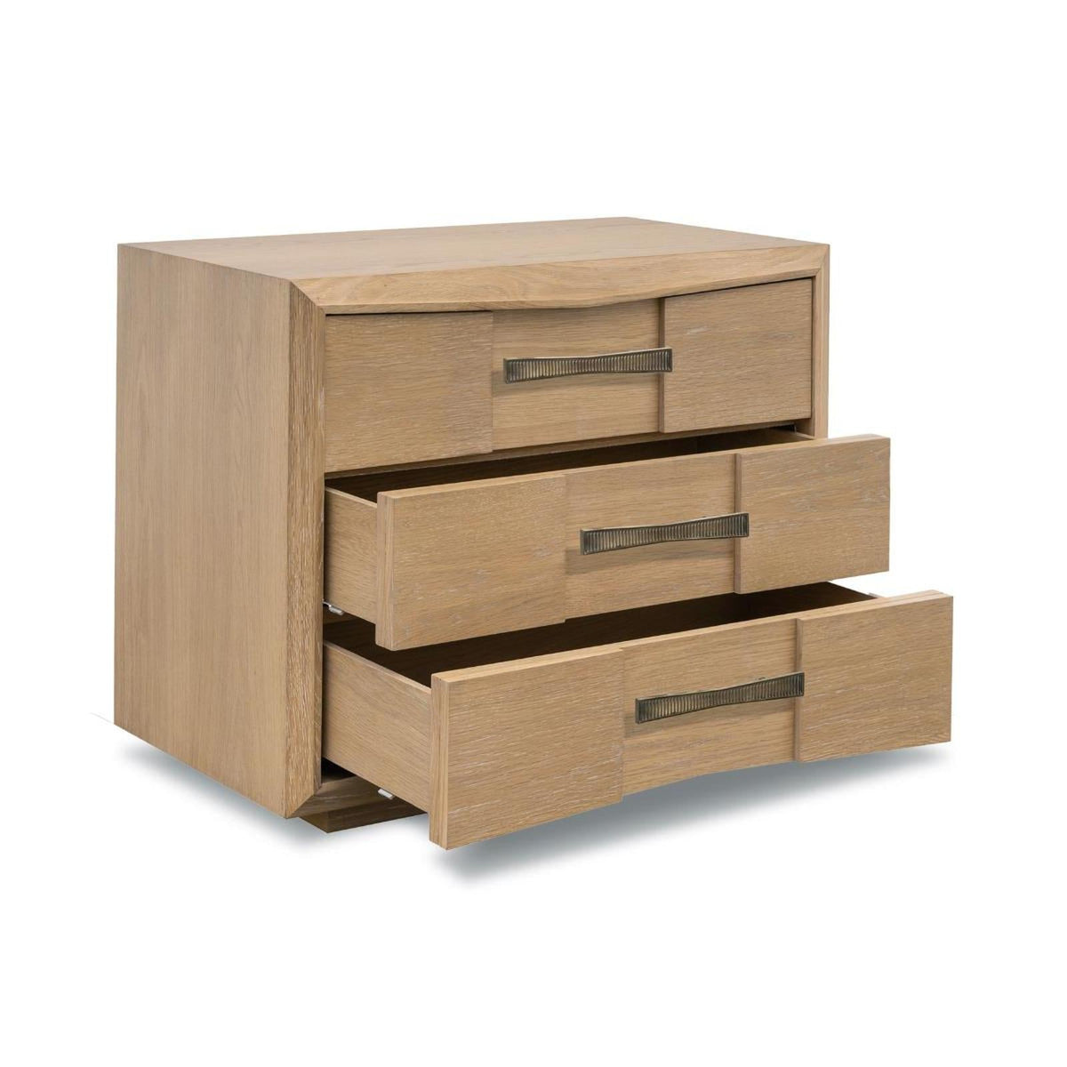 Interlude Claude 3 Drawer Bedside